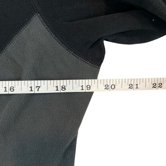 The North Face TKA 100 Pullover Women's M Black & Gray Fleece 1/4 Zip Mock Neck - Picture 13 of 16